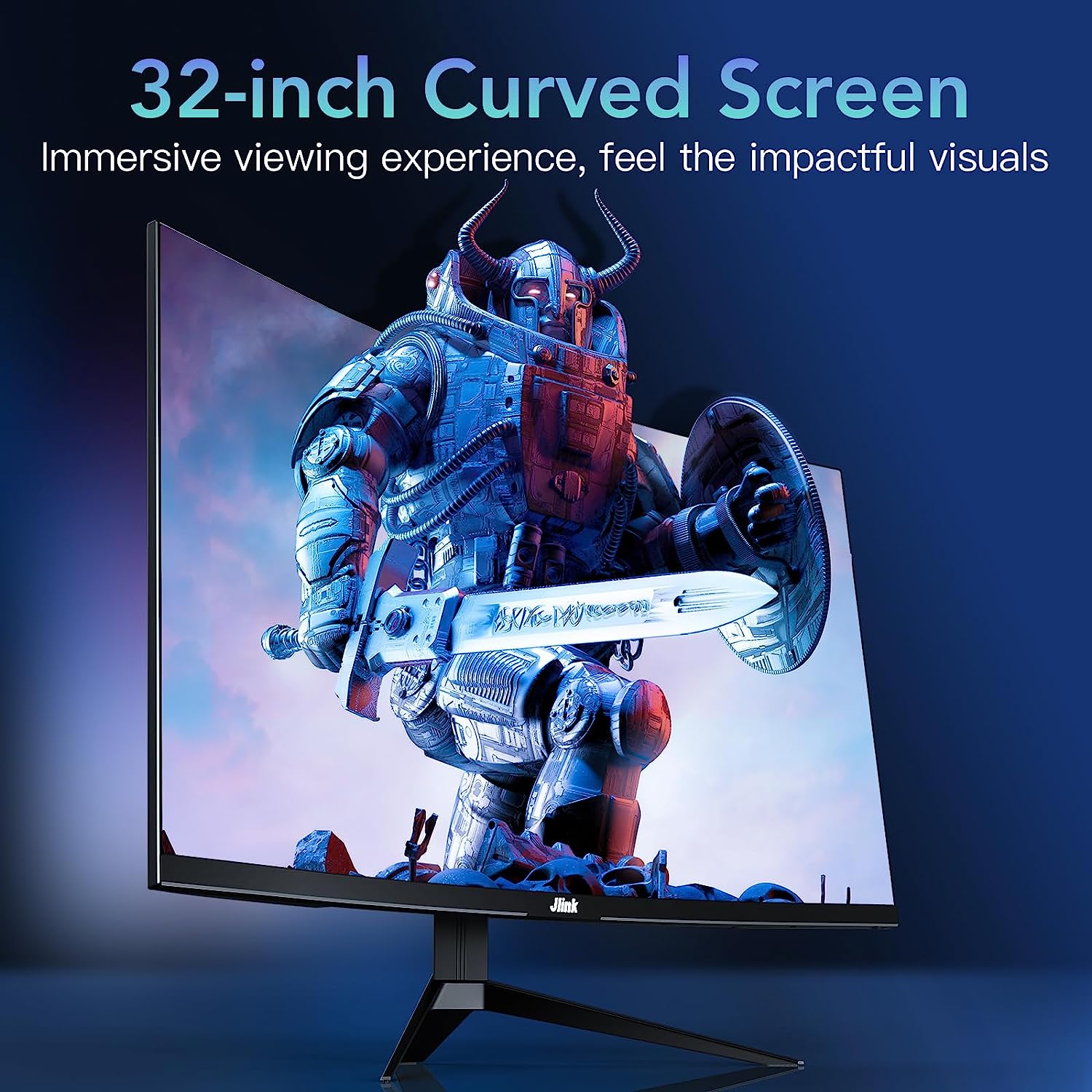 32 curved gaming monitor jlink immersive experience