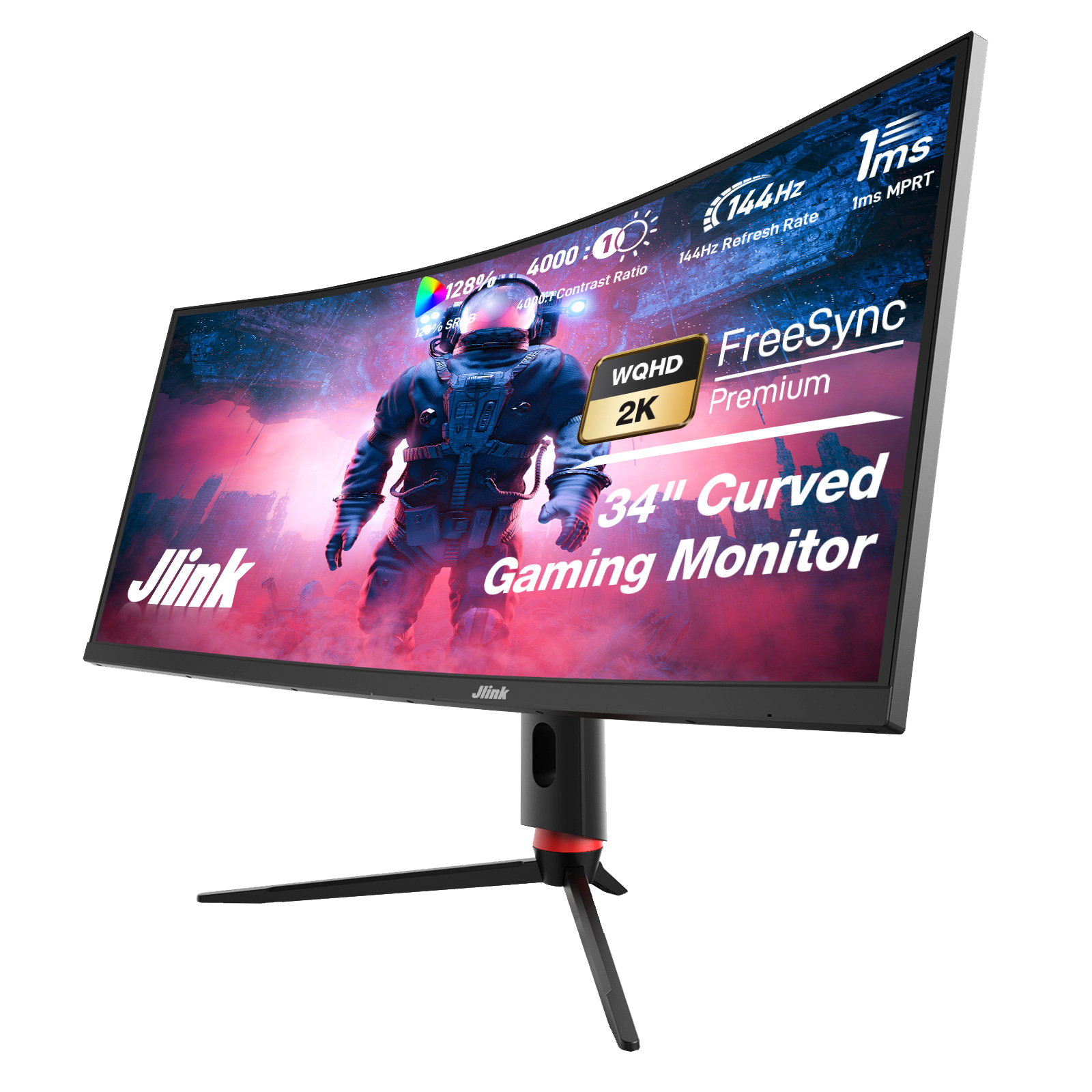34" curved gaming monitor jlink