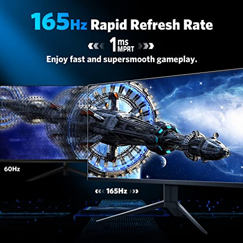 gaming monitor jlink 165hz rapid refresh rate