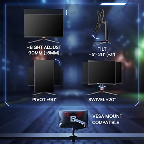 gaming monitor jlink vesa mount compatible